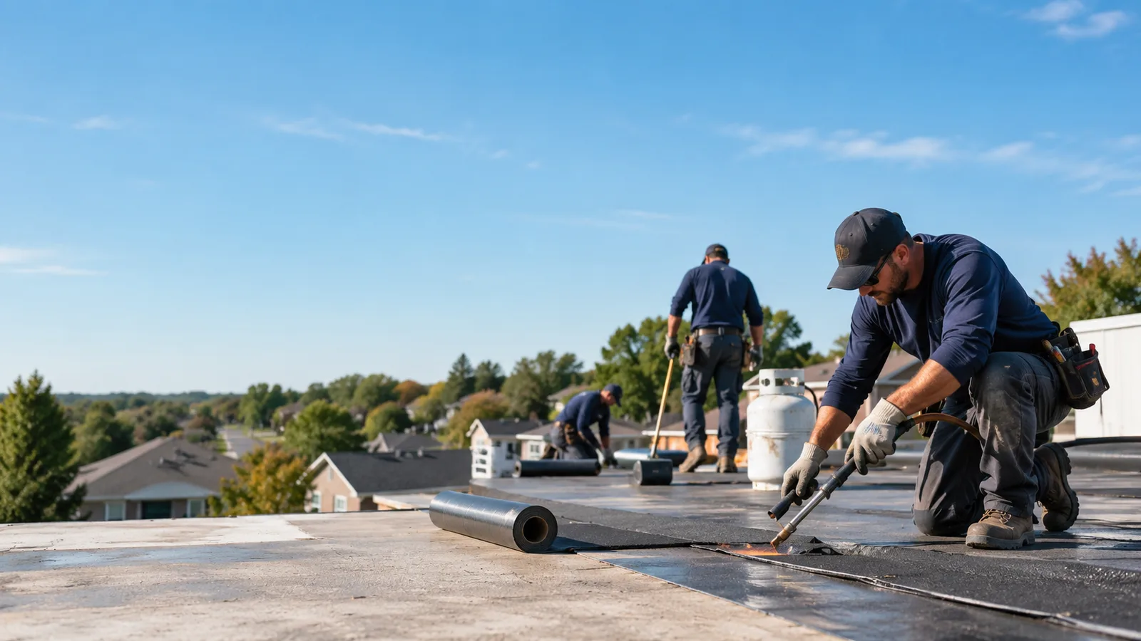 Flat Roof Leak Repair providers in Mount Solon, VA